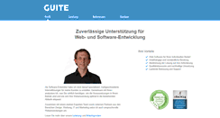 Desktop Screenshot of guite.de